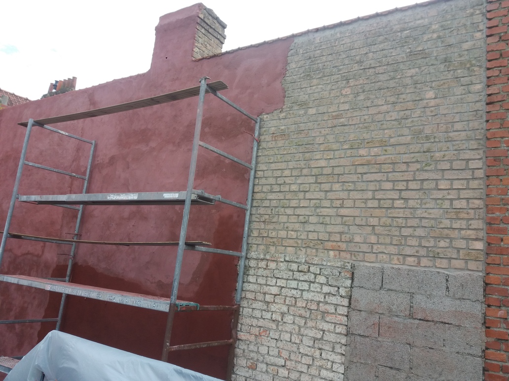 Cimentage coloré à Dunkerque